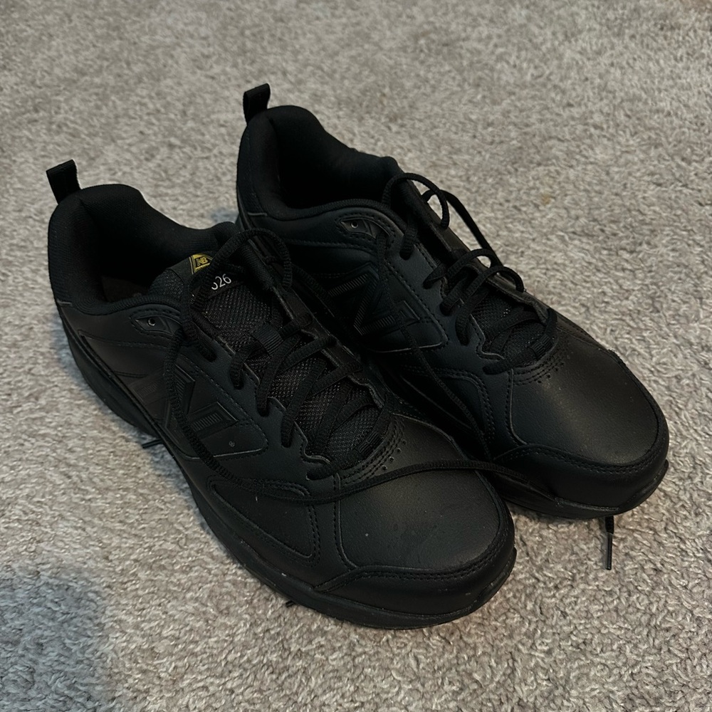 Men's Black New Balance Athletic Work Shoes